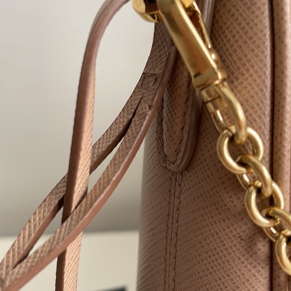 Prada 2005 Re-Edition Saffiano in Cameo Beige - Picture 13 of 16